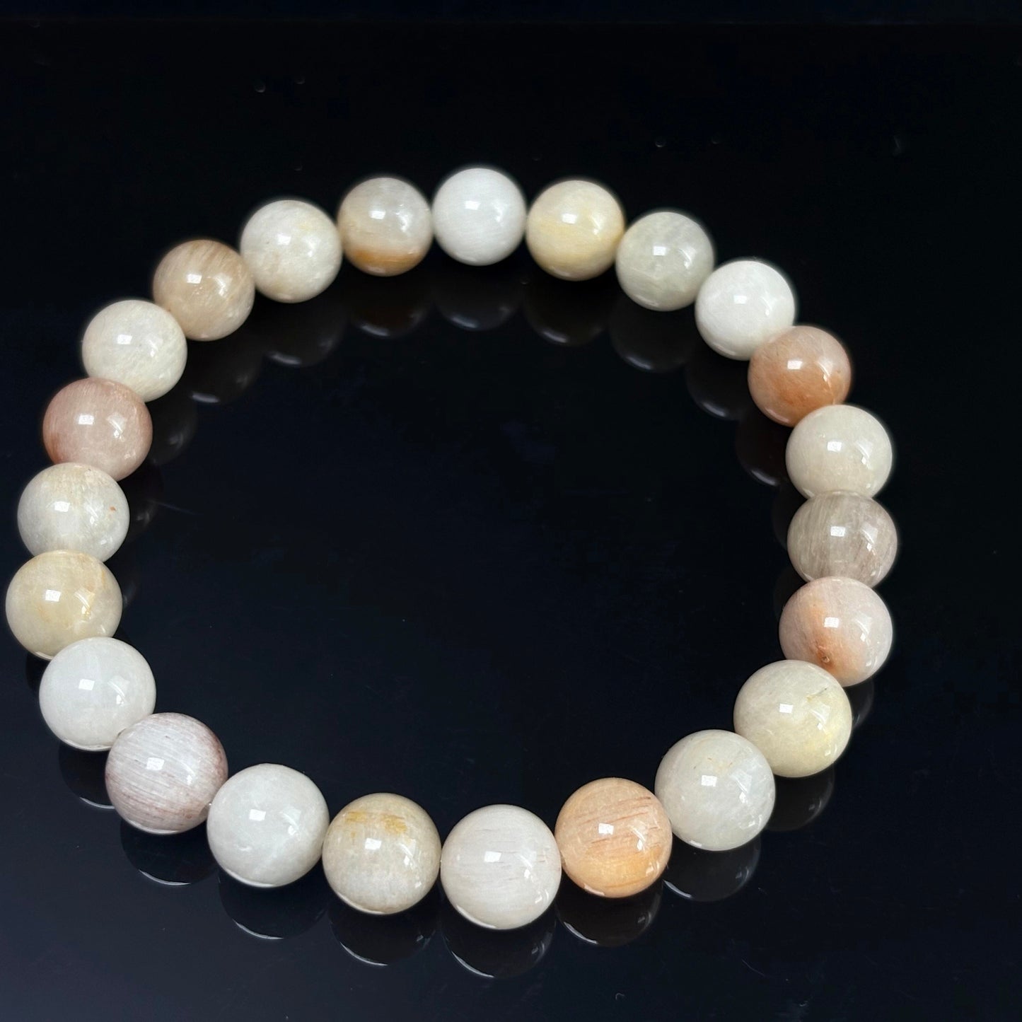 N01 ラビットヘア天然石(8~8.8mm)