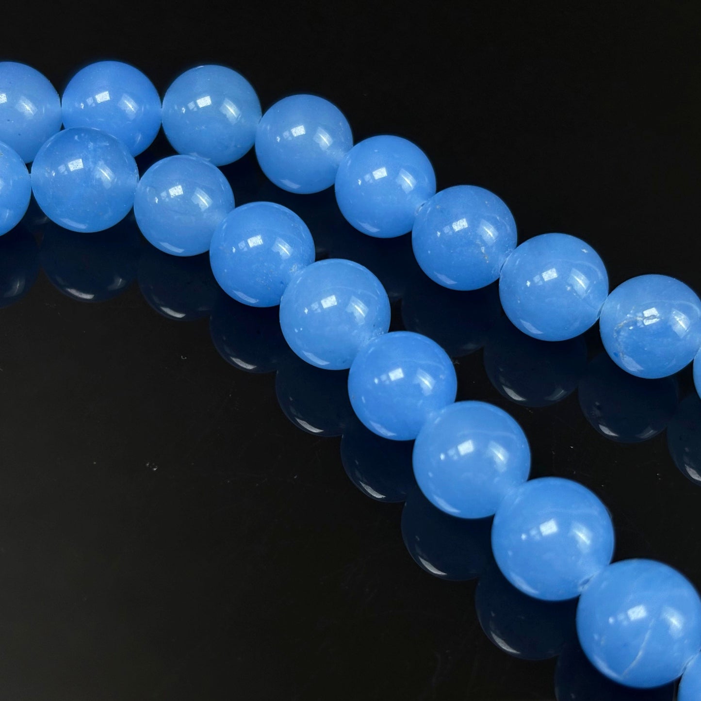 N16 ブルーカルセドニー天然石(12mm)