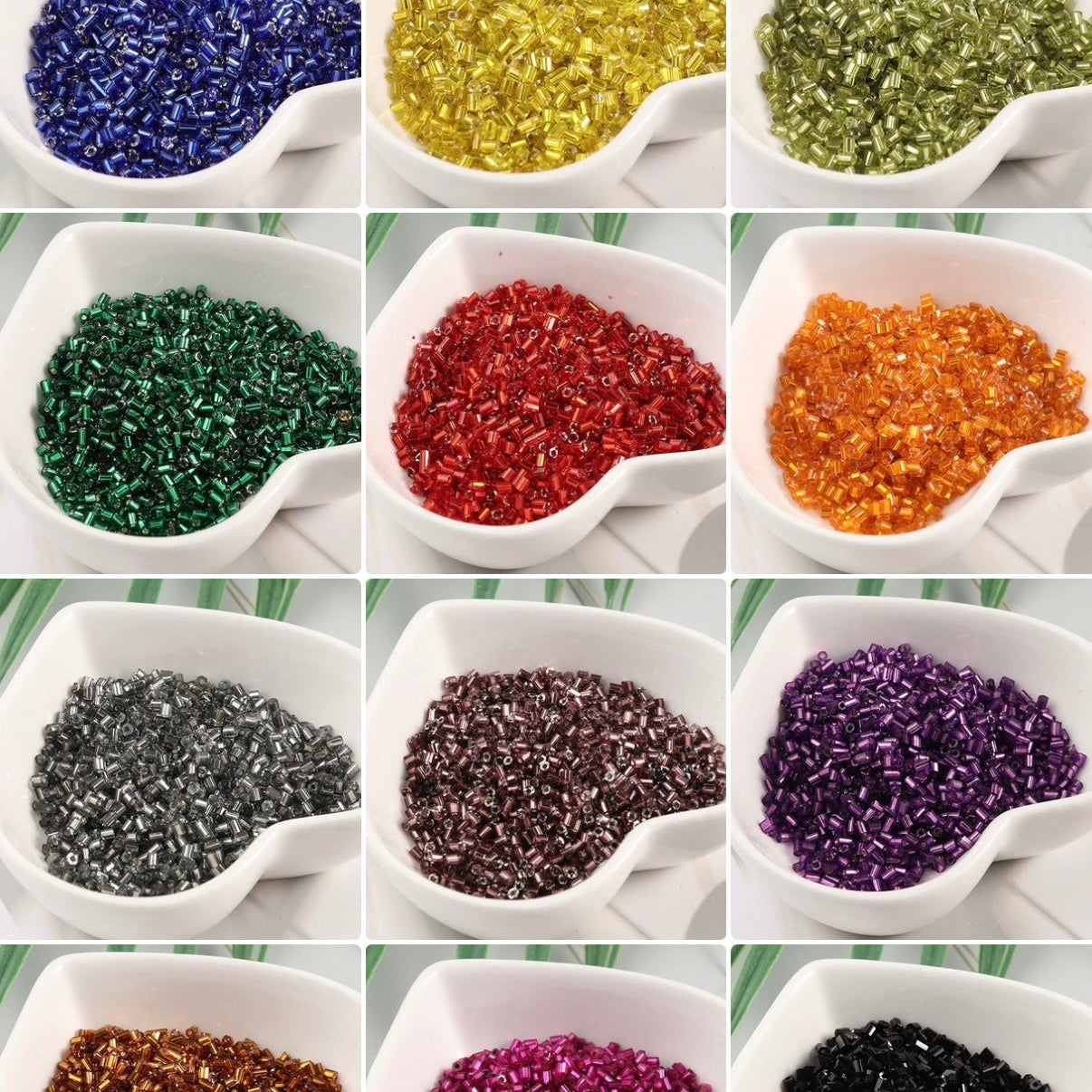 [開封] 直径約 1.7mm の極小細ビーズ 繊細なアクセサリー作り DIY 手芸素材