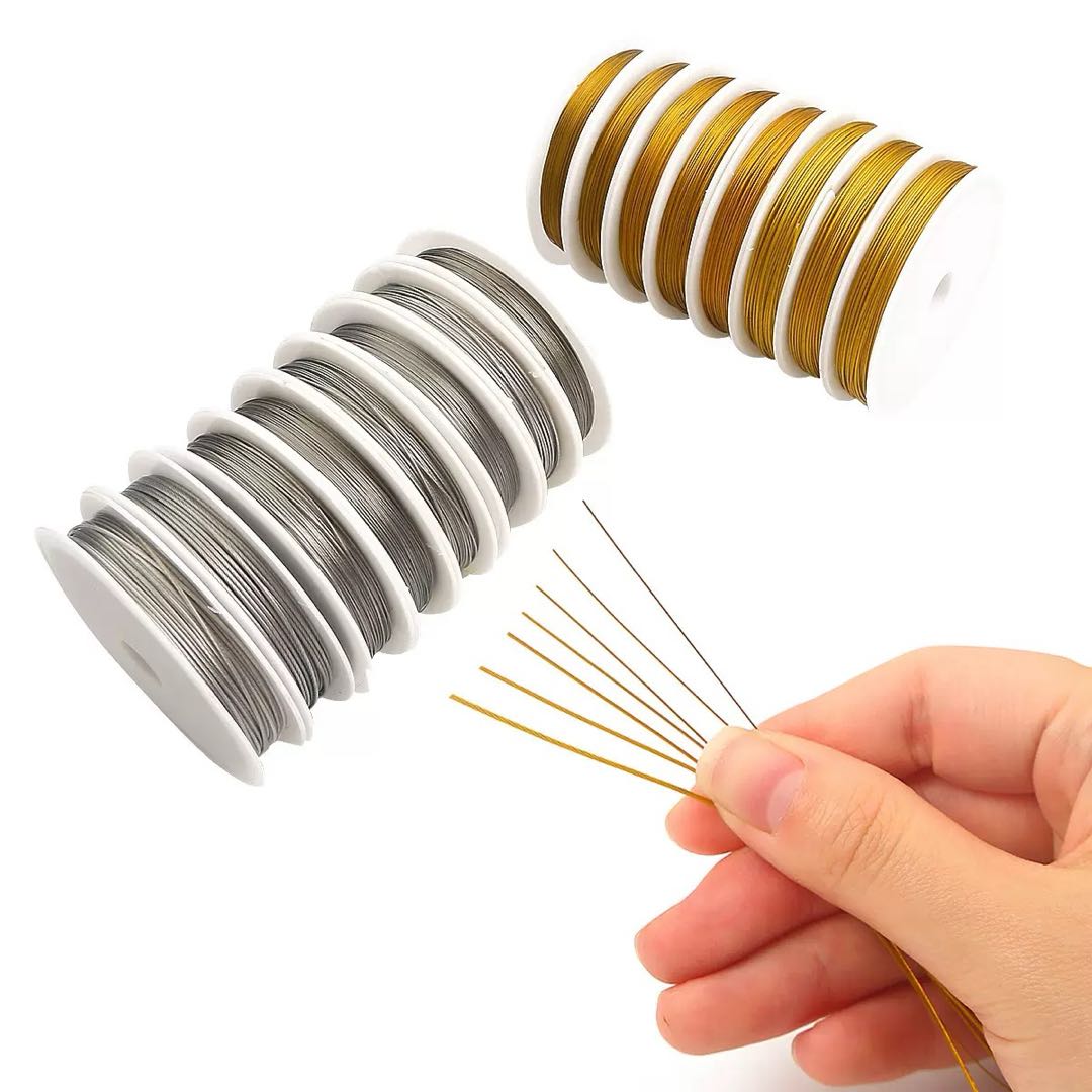 [開封] NEW.ビーズ手作り初心者向け DIY 道具一式 アクセサリー・カーチャーム自作基礎ツールセット