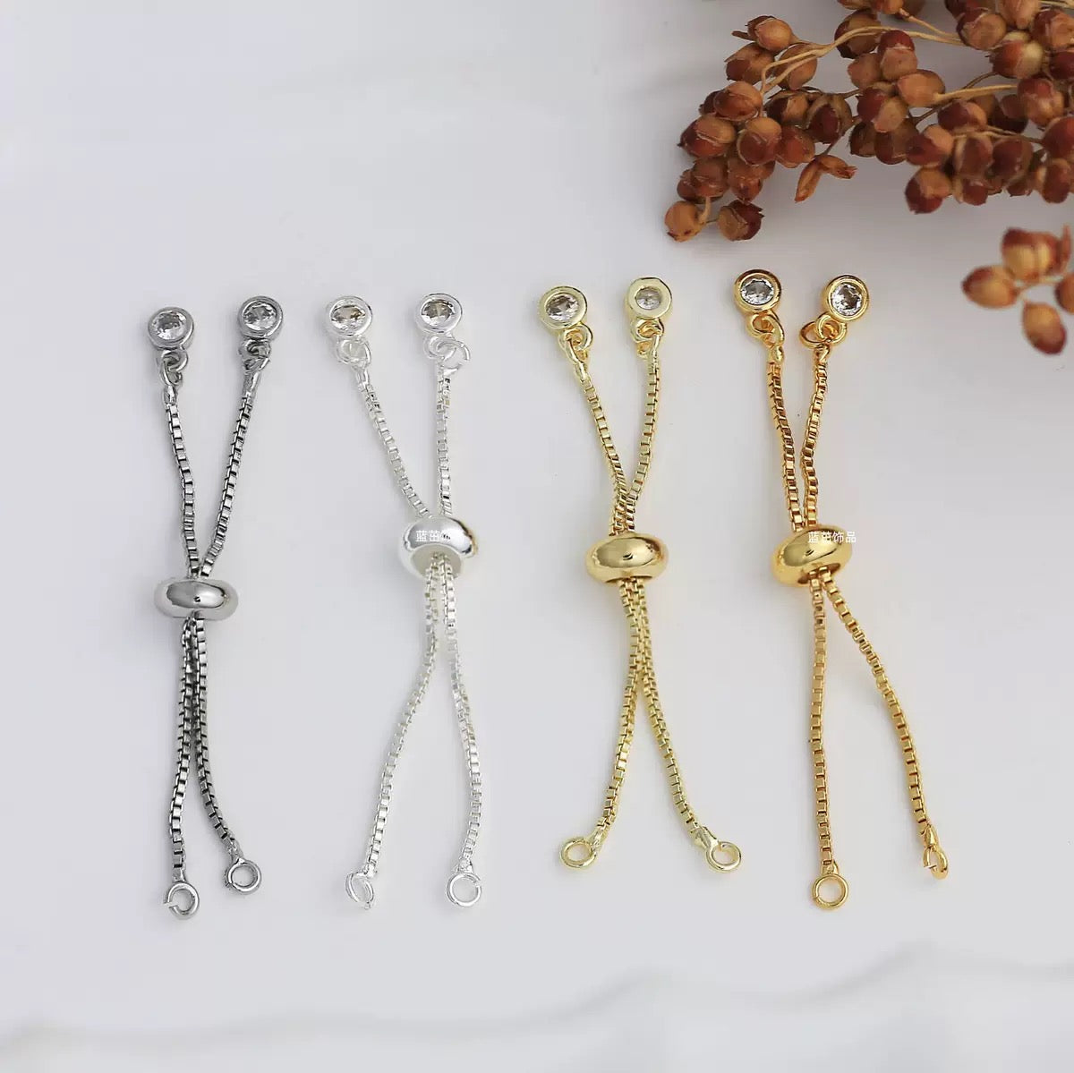 [開封] NEW.アクセ手芸用糸・チェーン各種パーツ