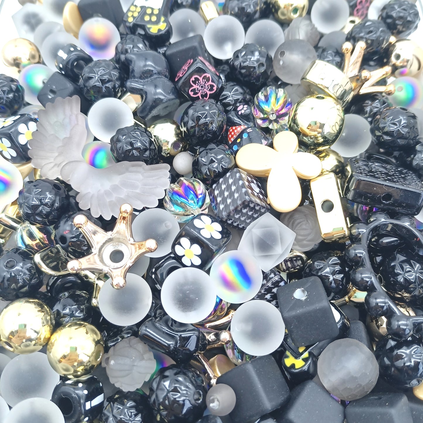 [開封] NEW.存在感抜群 大粒メイン アクリルビーズ