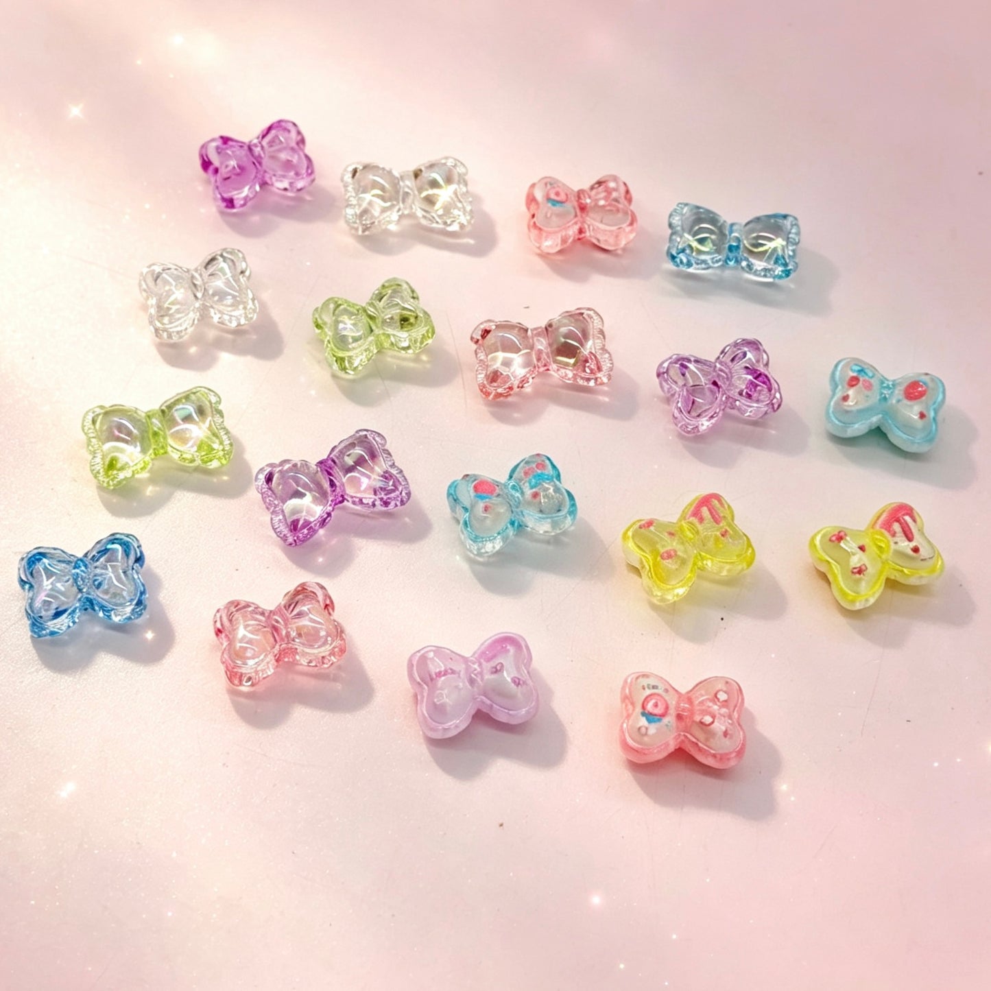 [開封] NEW.リボンモチーフビーズ 全 18 種